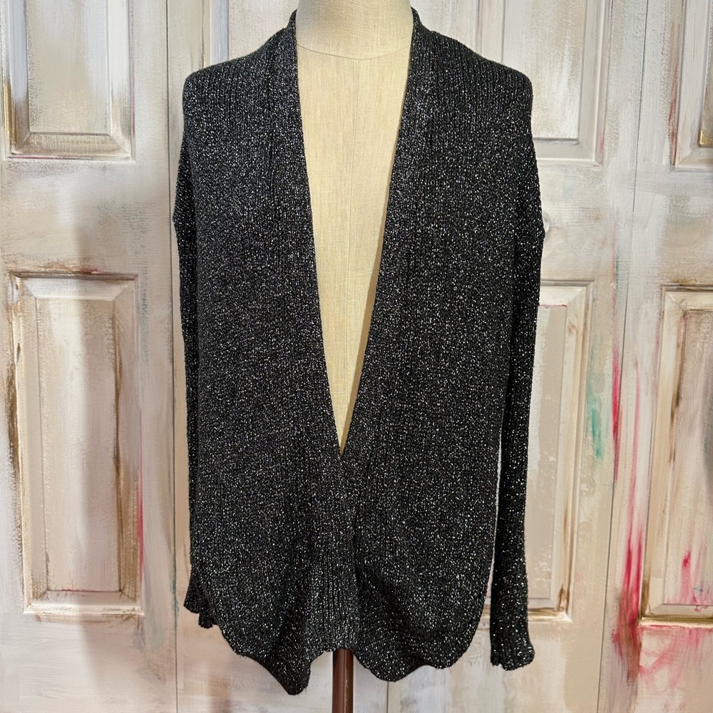Vince Camuto Sparkly Oversized Cardigan